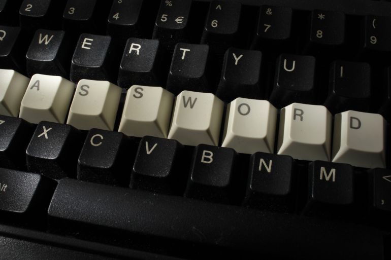 A computer keyboard with letters stacked forming the word 'password'  is seen in this illustration picture taken in Warsaw, December 12, 2013.  REUTERS/Kacper Pempel (POLAND - Tags: SCIENCE TECHNOLOGY)