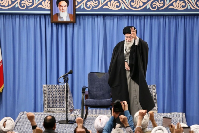 Iranian Supreme Leader Ayatollah Ali Khamenei- - TEHRAN, IRAN - JANUARY 8: (----EDITORIAL USE ONLY – MANDATORY CREDIT -