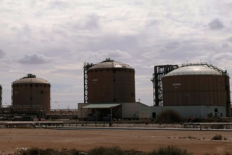 A view shows Ras Lanuf Oil and Gas Processing Company in Ras Lanuf, Libya October 19, 2019 Picture taken October 19, 2019 REUTERS/Esam Omran Al-Fetori