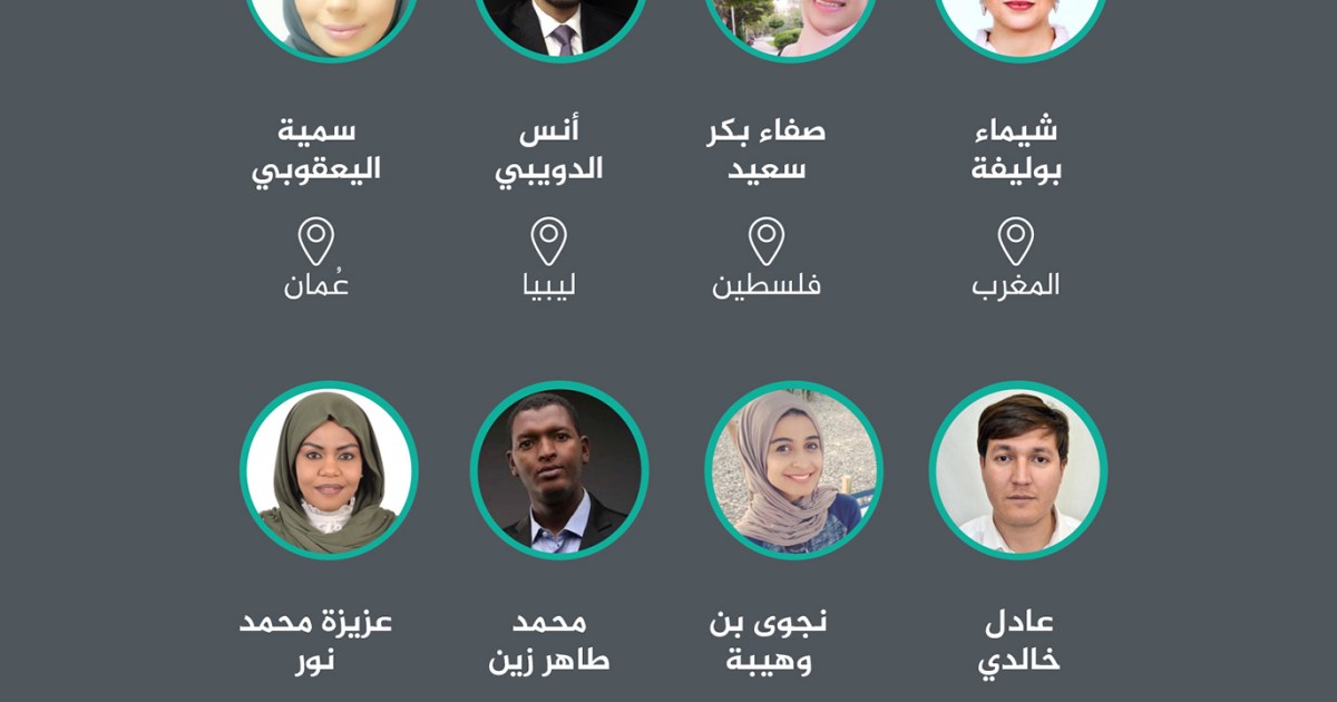 إعلان أسماء المشاركين في برنامج زمالة الجزيرة 2020 العالم العربي