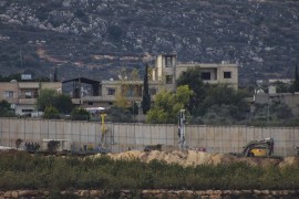 Israel launches anti-tunnel operation on Lebanon border- - METULA, ISRAEL - DECEMBER 5: Excavation works are carried out at northern Israeli town of Metula as Israeli army's military operation, which has been launched to “expose and thwart” cross-border tunnels allegedly dug by Hezbollah along border with Lebanon, continues in Israel on December 5, 2018.