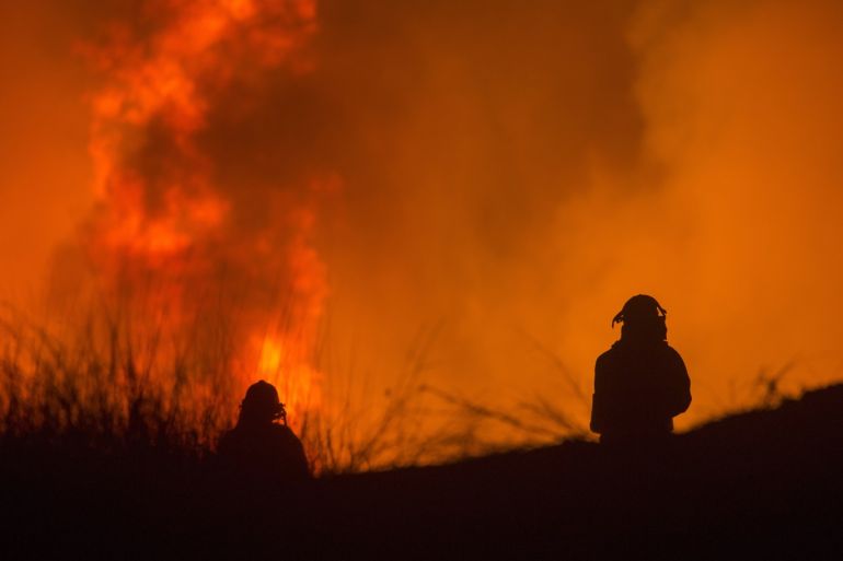 التغيرات المناخية فاقمت الحرائق الغابية في مناطق مختلفة من العالم (ويكيبيديا)