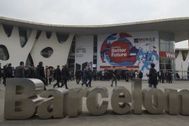 Mobile World Congress (MWC) in Spain- - BARCELONA, SPAIN - FEBRUARY 26: People visit the Mobile World Congress (MWC) on February 26, 2018 in Barcelona, Spain.