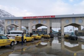 Turkey shuts border with Iran over coronavirus outbreak- - VAN, TURKEY - FEBRUARY 23: A view of Kapikoy border crossing with security increased after Turkey has decided to temporarily close its border with Iran over the coronavirus outbreak, in Van, Turkey on February 23, 2020.