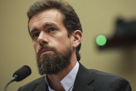 WASHINGTON, DC - SEPTEMBER 5: Twitter chief executive officer Jack Dorsey testifies during a House Committee on Energy and Commerce hearing about Twitter's transparency and accountability, on Capitol Hill, September 5, 2018 in Washington, DC. Earlier in the day, Dorsey faced questions from the Senate Intelligence Committee about how foreign operatives use their platforms in attempts to influence and manipulate public opinion. Drew Angerer/Getty Images/AFP== FOR NEWSPAPERS, INTERNET, TELCOS & TELEVISION USE ONLY ==