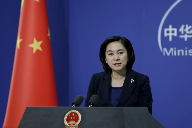 Hua Chunying, spokeswoman of China's Foreign Ministry, speaks at a regular news conference in Beijing, China, January 6, 2016. China's Foreign Ministry said on Wednesday that Beijing did not have advance knowledge of North Korea's test of a miniaturized hydrogen nuclear device, adding that it firmly opposes Pyongyang's action. REUTERS/Jason Lee