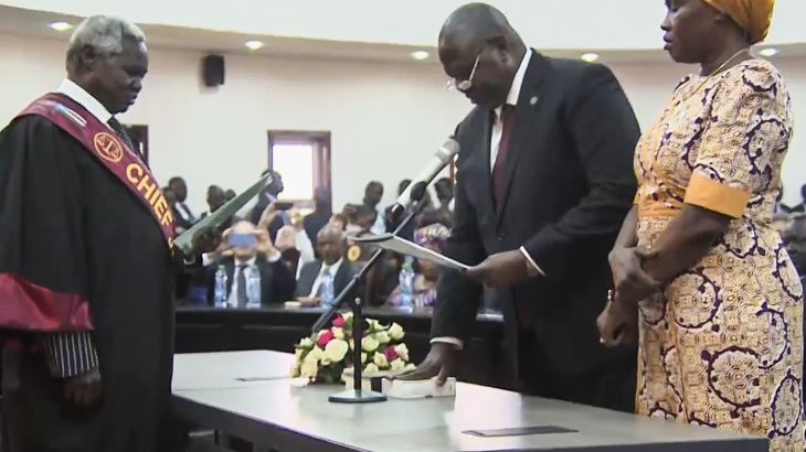 رياك مشار يؤدي اليمين نائبا أول لرئيس دولة جنوب السودان