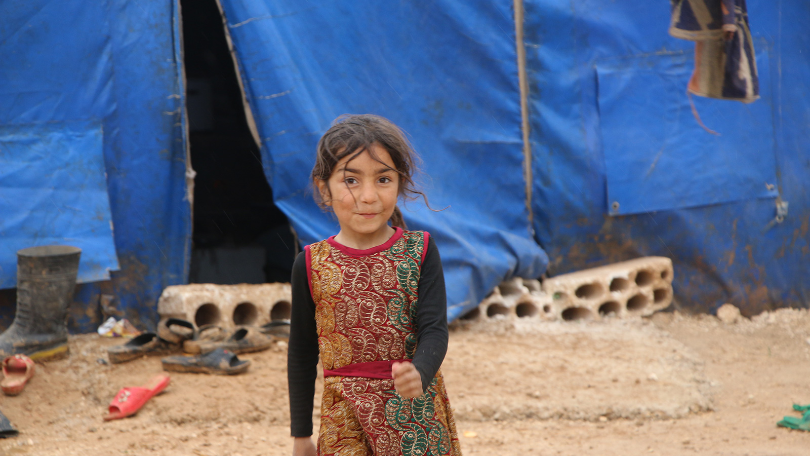 جيل من الأطفال السوريين ولدوا وكبروا في مخيمات النزوح  (الجزيرة)