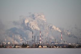 A view shows the Gazprom Neft's oil refinery in Omsk, Russia February 10, 2020. REUTERS/Alexey Malgavko