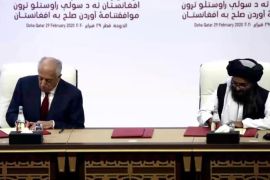 وقعت طالبان وواشنطن اتفاق سلام تاريخي في الدوحة 2020