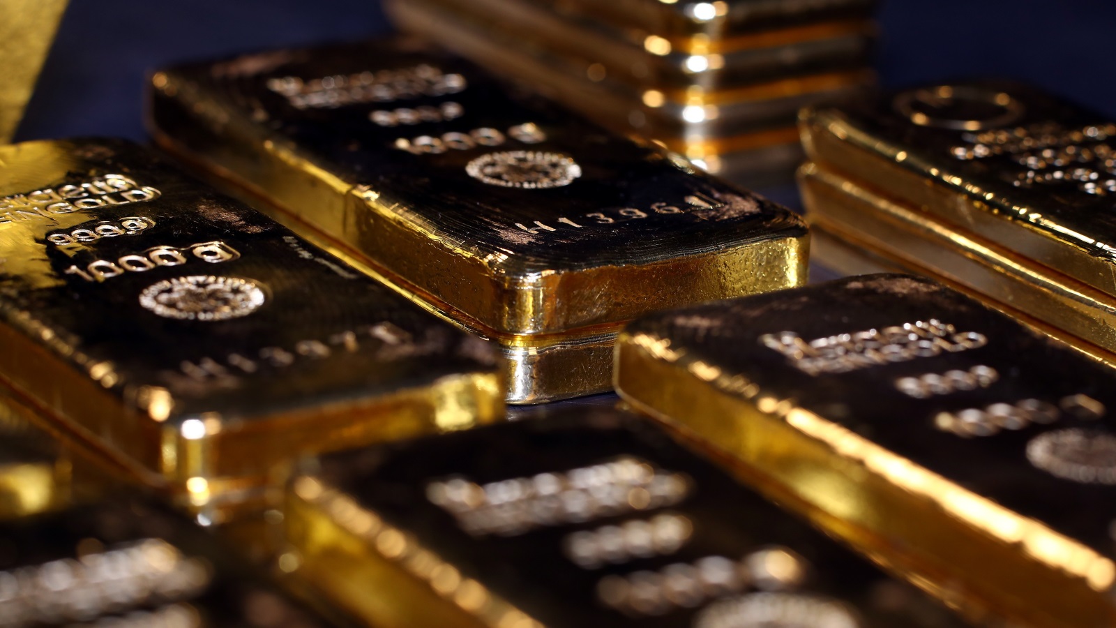 ‪الذهب سجل تدهورا منذ الأسبوع الماضي‬ (رويترز)
