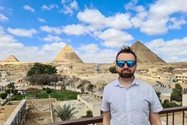 الصحفي الاميركي "مات سويدر " يتحدث على تويتر عن رحلته السياحية الى مصر واكتشاف اصابته بفايروس كورونا في مصر