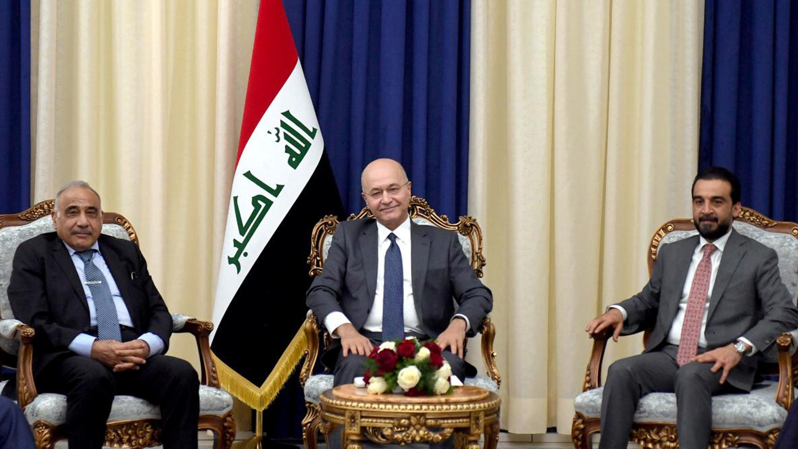 ‪صالح بدأ مشاوراته لتكليف مرشح جديد لرئاسة الوزراء‬ (رويترز)