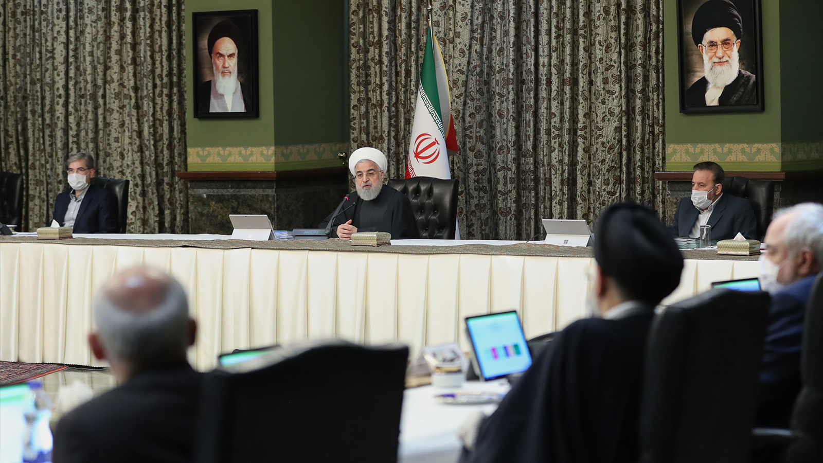 ‪حديث روحاني أثار قلق شريحة من المجتمع الإيراني‬ (الفرنسية)