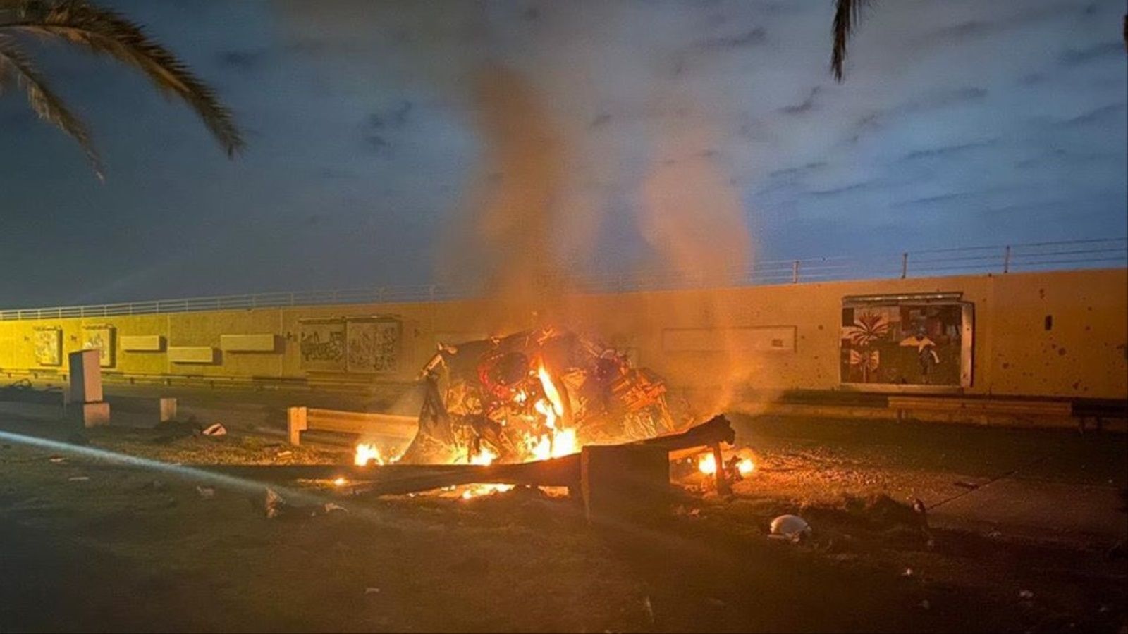 دور محمد كوثراني تعاظم في التنسيق بين الفصائل العراقية المسلحة المقربة من إيران بعد مقتل قاسم سليماني في بغداد (مواقع التواصل الاجتماعي)تعاظم 