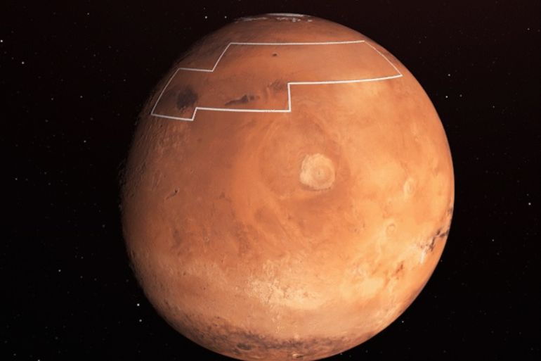 تشير نتائج الدراسة إلى تعدد مصادر المياه الجوفية في المريخ (ويكيبيديا)