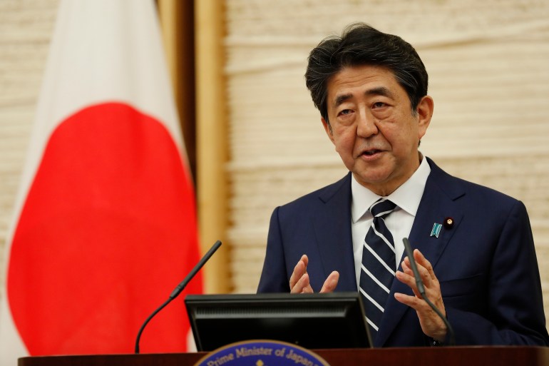 Japan PM Abe Announces End of State Of Emergency For Covid-19 In Japan