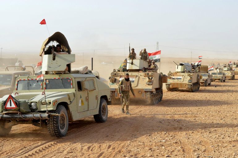 عمليات الأنبار تلاحق بقايا داعش في الصحراء