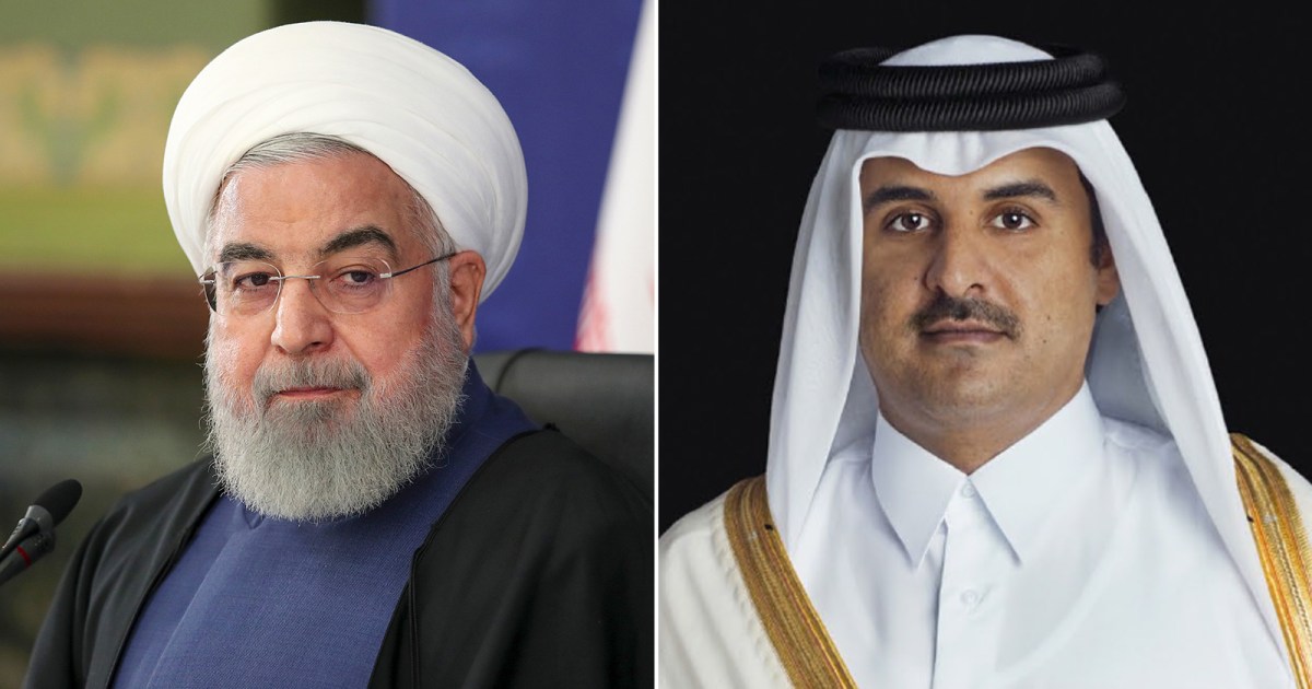 في اتصال هاتفي مع أمير قطر.. روحاني: حلّ الأزمات في الإقليم يكون عبر الحوار البنّاء