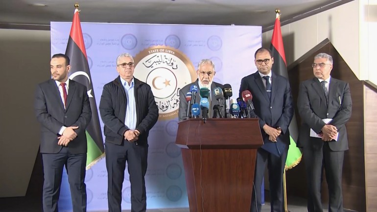 حكومة الوفاق تصف البيان الخماسي بالتدخل السافر في شؤون ليبيا الداخلية (الجزيرة)