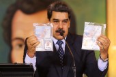 الرئيس مادورو اتهم دونالد ترامب بتدبير عملية "غزو" لبلاده (رويترز)