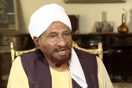 مقابلة مع إمام الأنصار زعيم حزب الأمة السوداني الصادق المهدي