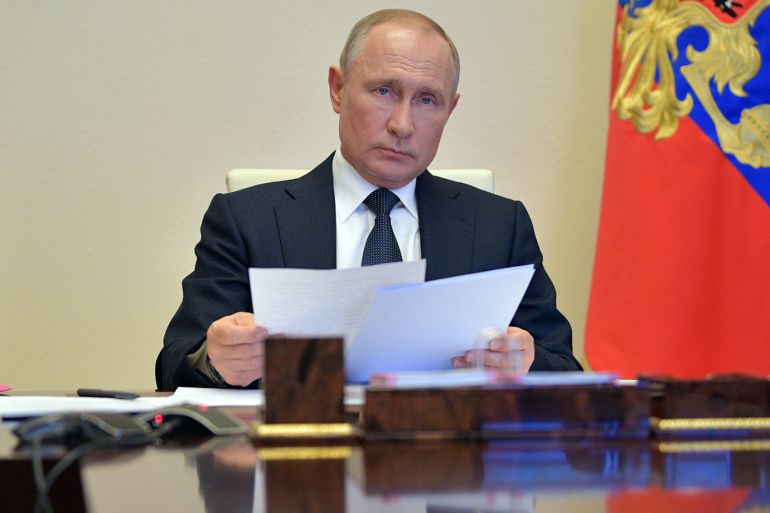 بوتين يعلن تمديد الحجر الصحي والمعارضة تنتقد إدارة الحكومة لأزمة كورونا