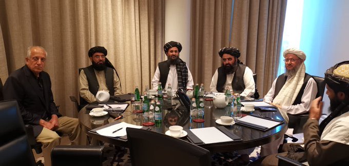 قيادات من حركة طالبان التقت في الدوحة بالمبعوث الأميركي لأفغانستان