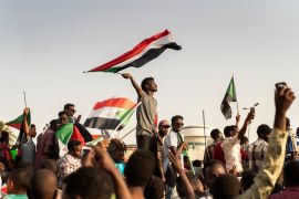 Demonstrators March For Civilian Rule In Sudan