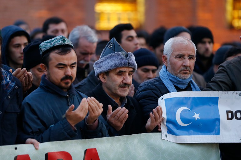 Demonstration in Ankara against China’s persecution of Uighurs