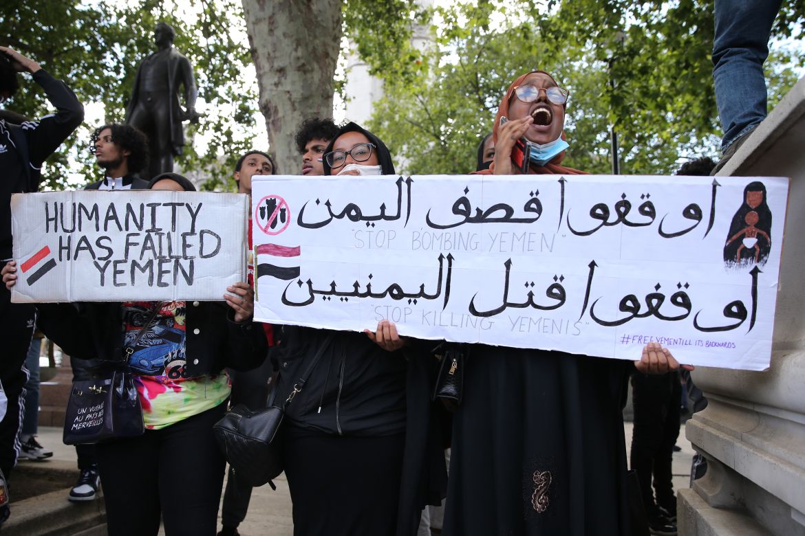 Protests in London