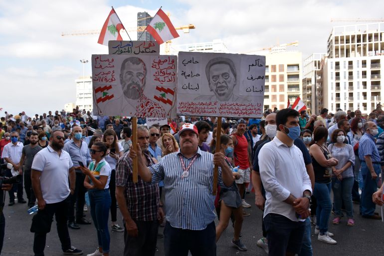 Protests in Lebanon over economic crisis