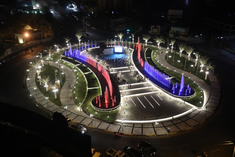 ساحة الفردوس في بغداد بحلة جديدة