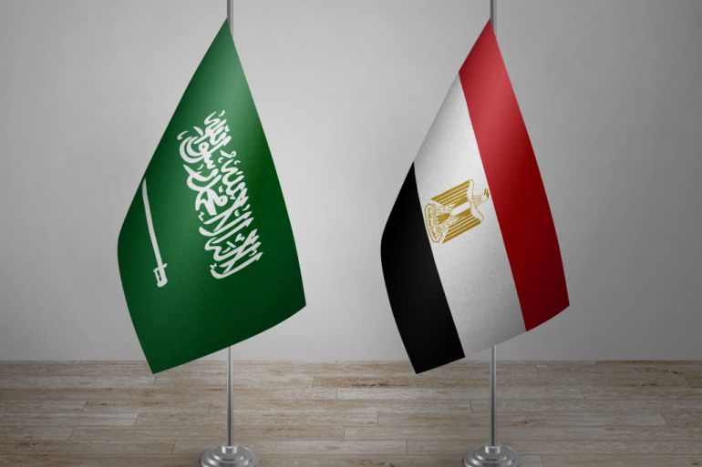 EGYPT-SAUDI-FLAG علم السعودية ومصر