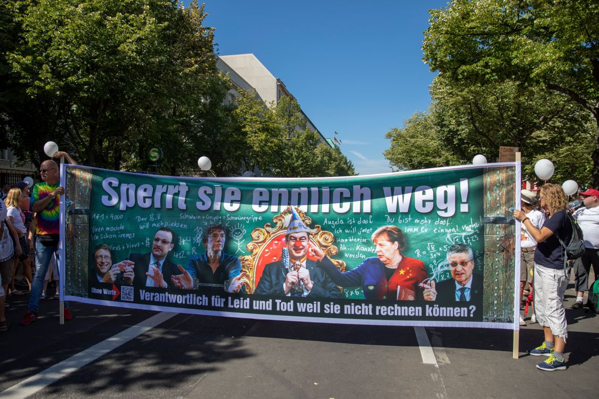 "Day Of Freedom" Protest March In Berlin