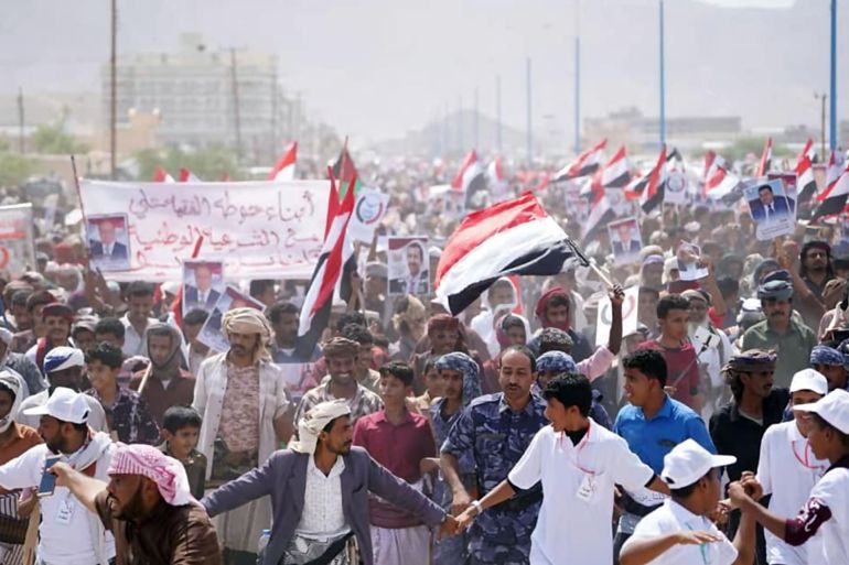 بيان صادر عن المسيرة الجماهيرية في عتق عاصمة محافظة شبوة بتاريخ 16 اغسطس 2020م