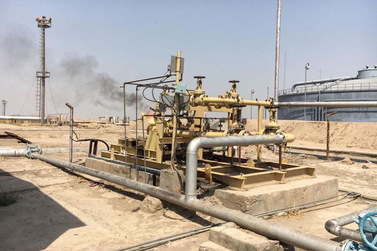 حقل الناصرية النفطي جنوب العراق المصدر/ الجزيرة