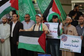 Israel-UAE agreement protested in Gaza