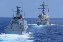 Turkey, US conduct joint naval training exercise in Med