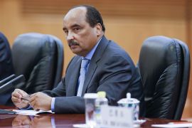 President Of Mauritania Mohamed Ould Abdel Aziz Visits China