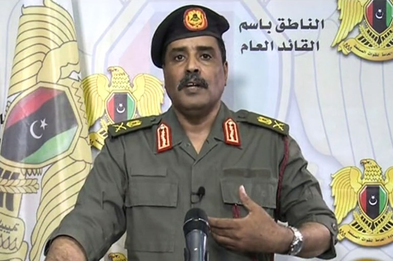 الناطق باسم القائد العام للقوات المسلحة العربية الليبية