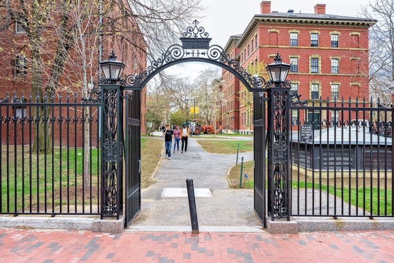 Harvard Yard in Harvard University