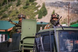 Indian and Chinese Troops Face-off Along The Disputed Himalayan Border