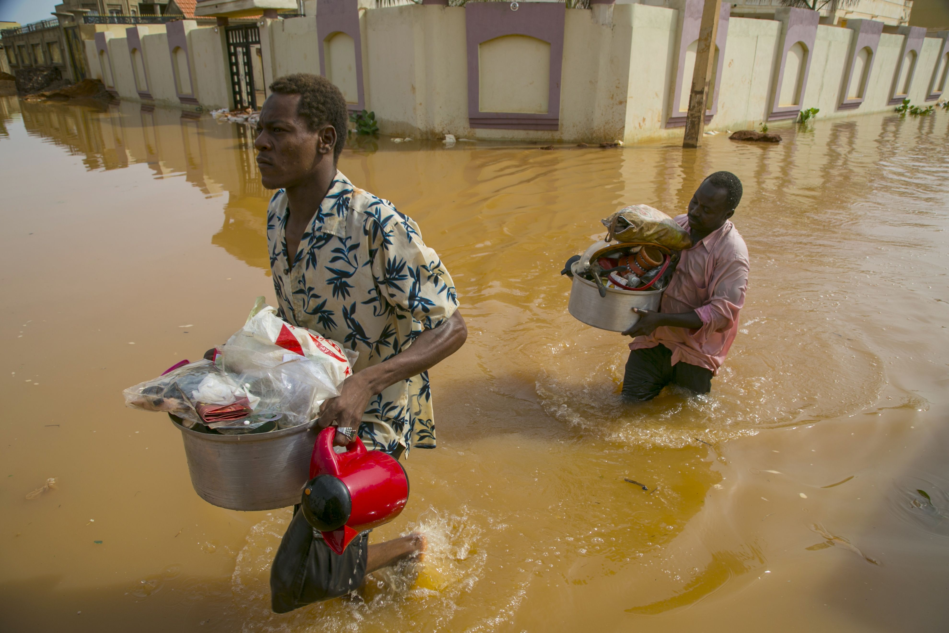 Heavy rain hits Sudan