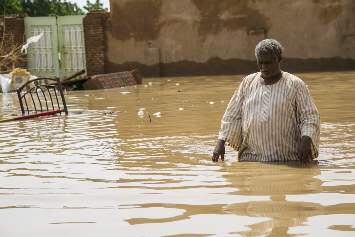 Heavy rain hits Sudan