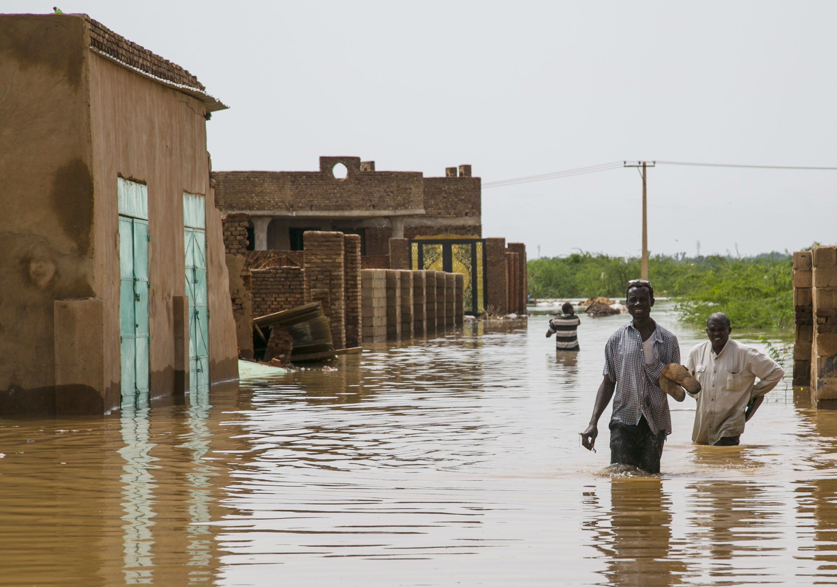 Heavy rain hits Sudan
