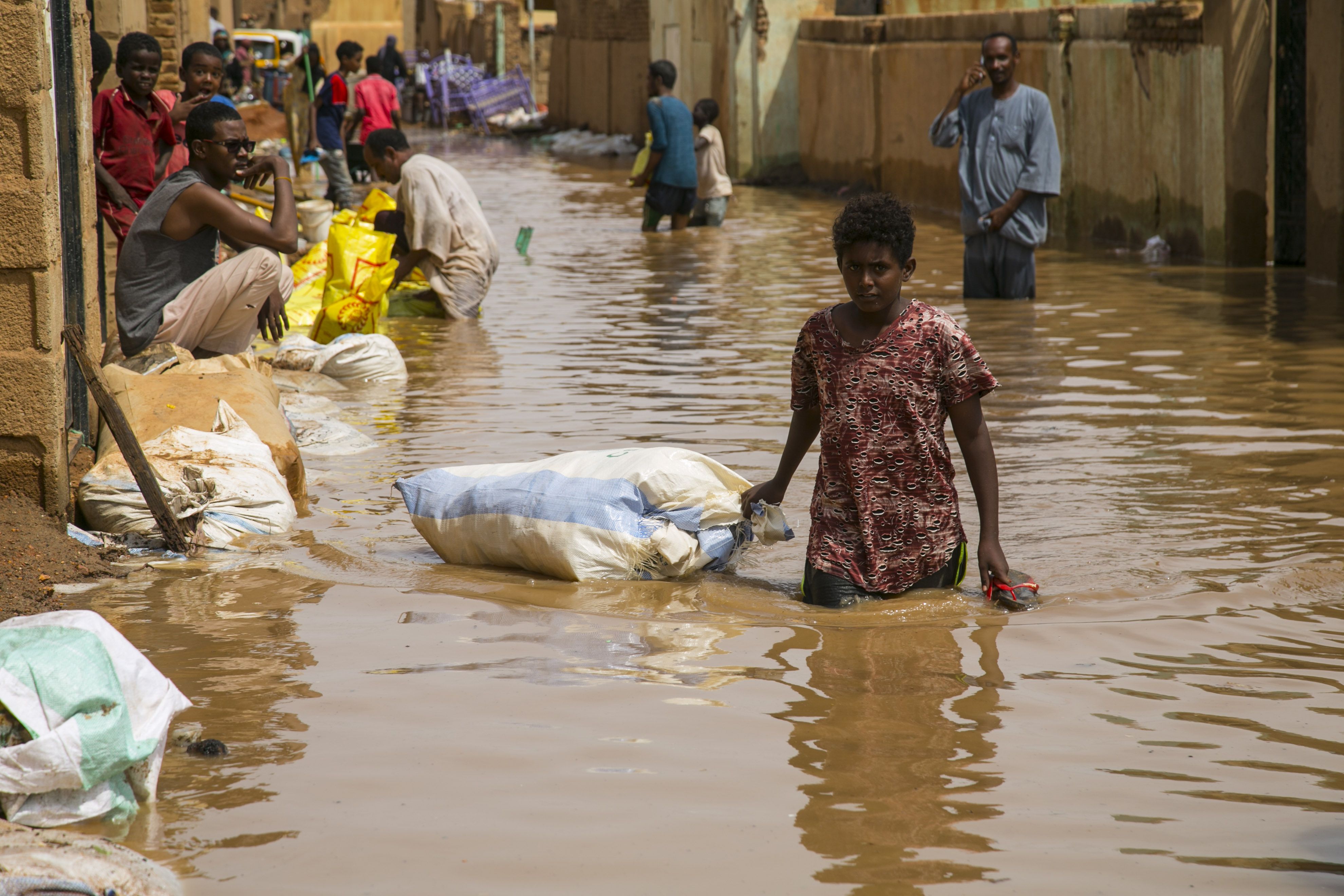 Heavy rain hits Sudan