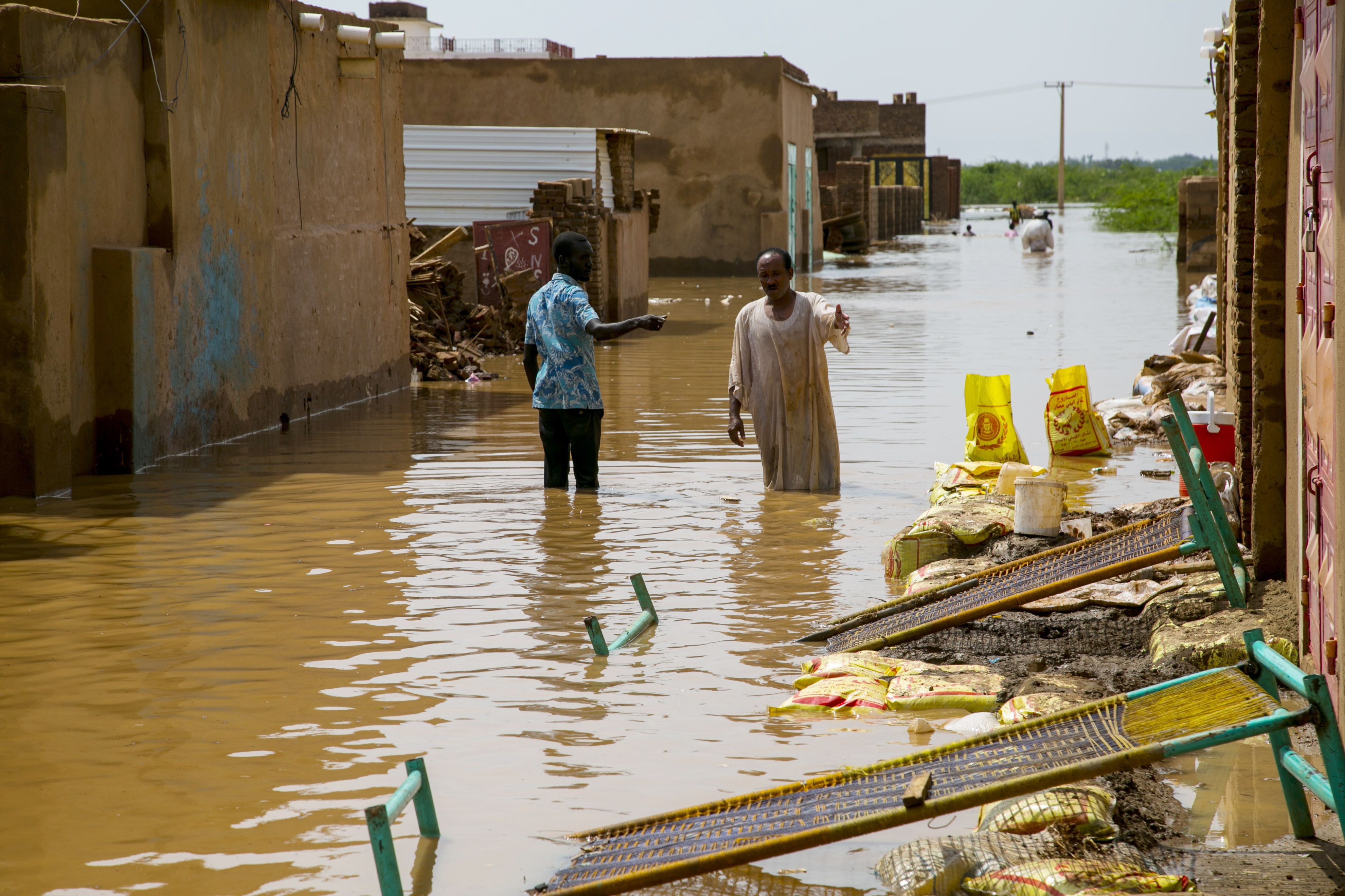 Heavy rain hits Sudan