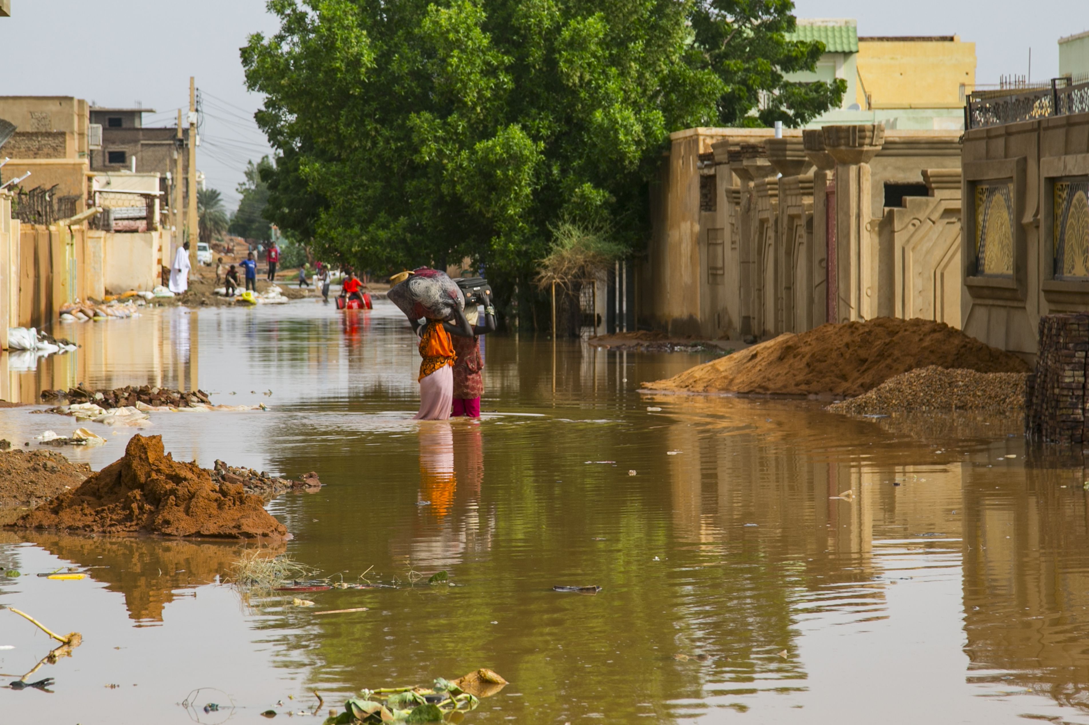 Heavy rain hits Sudan
