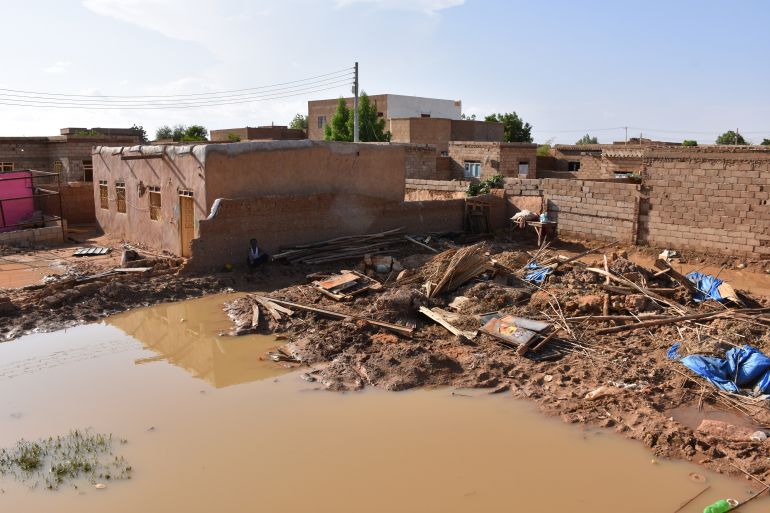 Heavy rain hits Sudan's Omdurman city